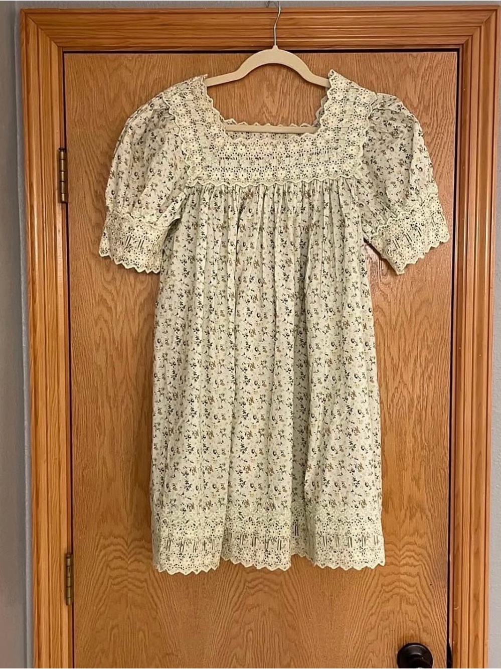 Doen STERLING DRESS -- MOSS PAPILLON FLORA